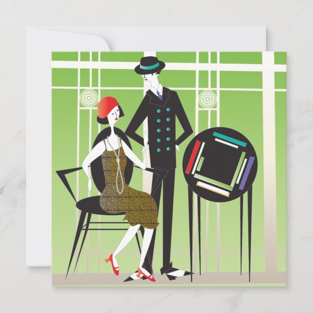 Mah Jongg Flappers Couple2 (Devant)