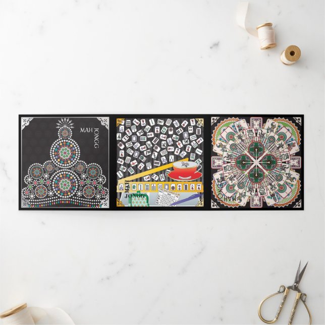 Mah Jongg Limericks 1 Triple Carte (Extérieur)