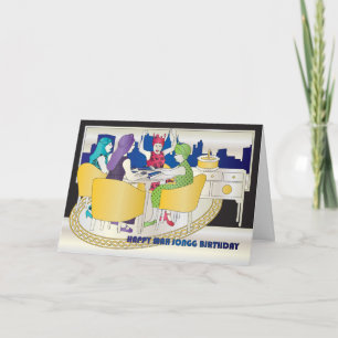 Mah Jongg New York Carte d'anniversaire