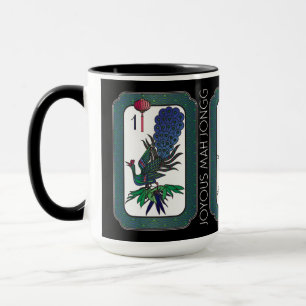 Mah Jongg Oiseau Fête Mug
