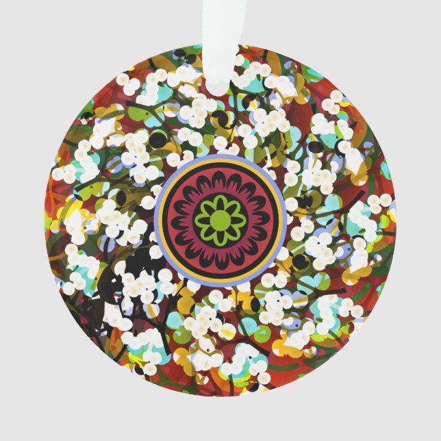 Mah Jongg - Ornement de voeux (devant)