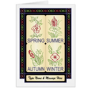 Mah Jongg Seasons 02 Carte personnalisable