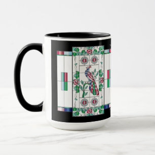 Mah Jongg Tissu Verre Mug