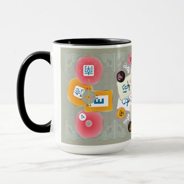 Mah Jongg Winds Mug (Gauche)