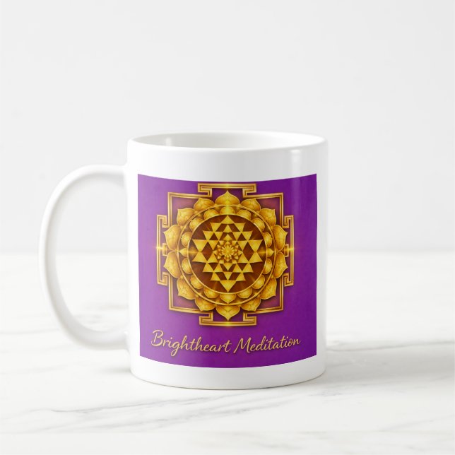 Maha Sri Yantra Mug (Gauche)