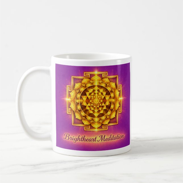 Maha Sri Yantra mug (Gauche)
