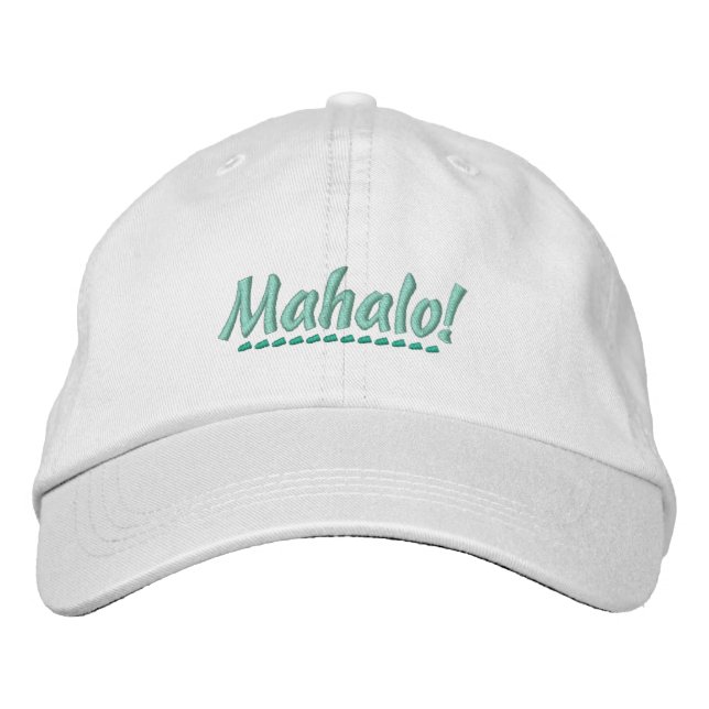 MAHALO ! casquette ! (Devant)