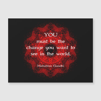 Mahatma Gandhi Sagesse Dire action