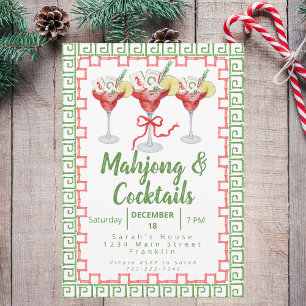 Mahjong Cocktails Fête de Noël Grandmillentenaire