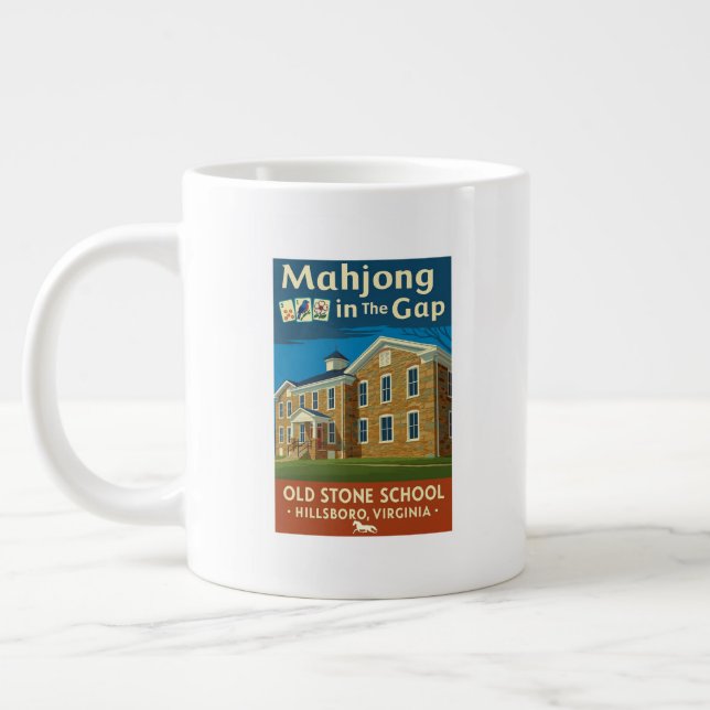 Mahjong in the Gap - Jumbo Mug 20oz (Gauche)