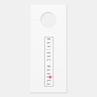 Mahjong Mantra affichette de porte/mélangeur de tu