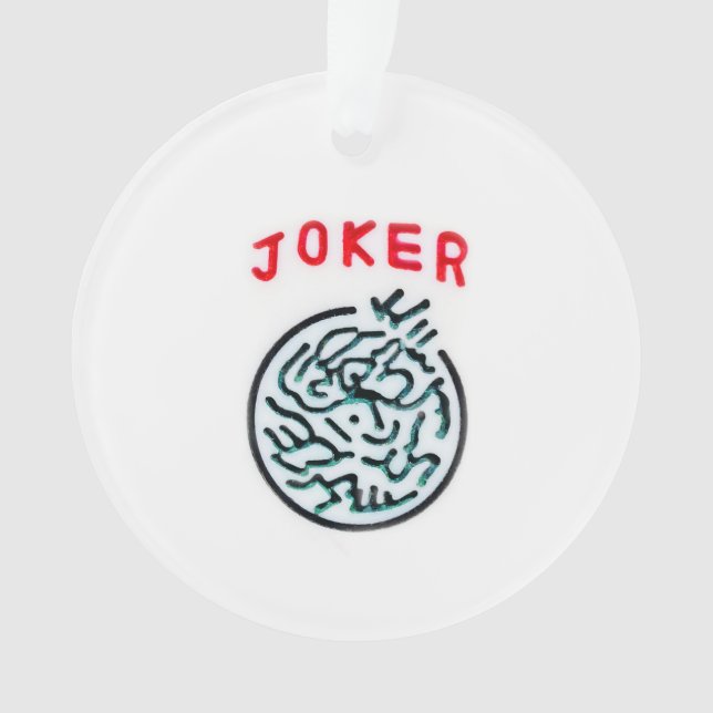MahJong symbole du jeu Joker tuile (devant)