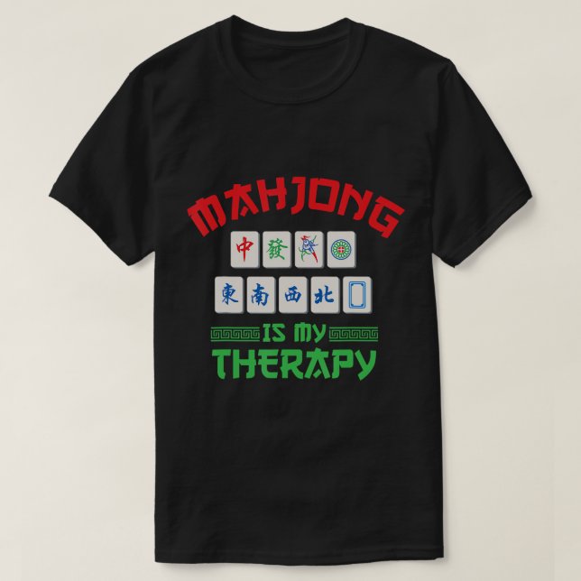 Mahjong Therapy Design pour Ventilateurs T-shirt (Design devant)