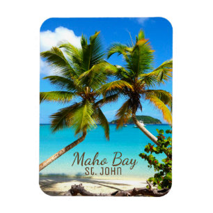 Maho Bay Beach Magnet flexible St. John