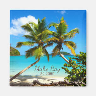 Maho Bay Beach St. John Magnet