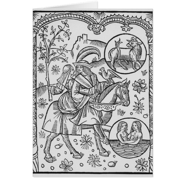 Mai, du "DES Bergers d'Almanach", 1491 (Devant)