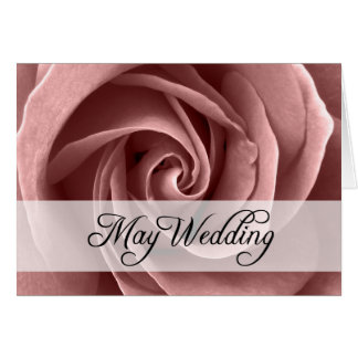 Mai Mariage : rose de la saison :