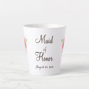 Maid of Honor Latte Mug