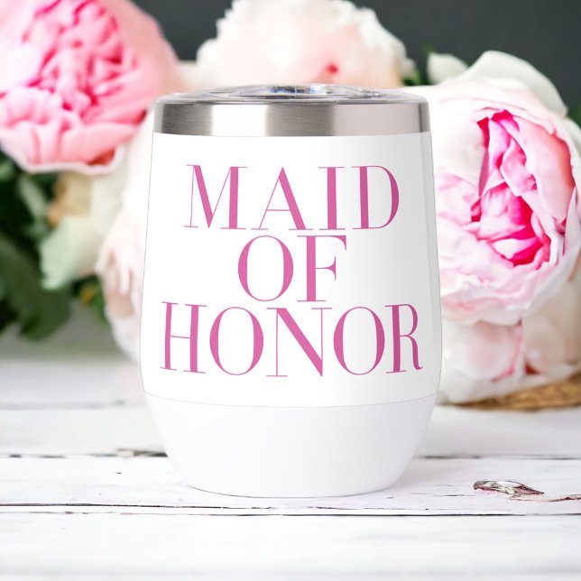 Maid of Honor rose Moderne Personnalisé (Créateur téléchargé)