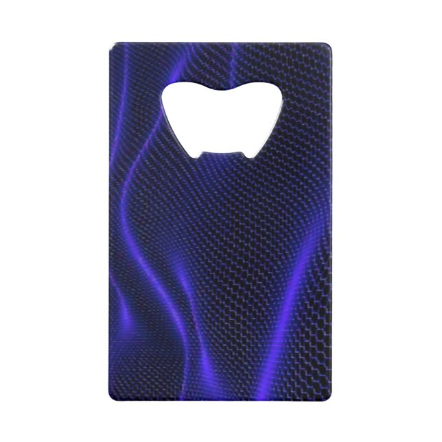 Maillage en métal bleu à la recherche d'ouverture  (Devant)