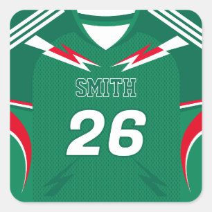 Maillot de foot Mexique Autocollant Nom Numéro Per