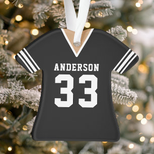 Maillot de Football Équipe de Sport Uniforme Noir