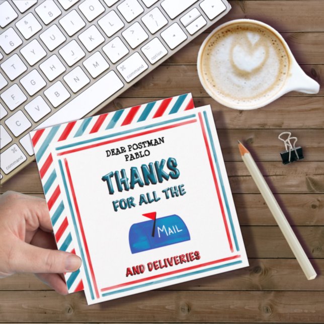 Mailman | Postman Merci Pour Tout Le Courrier (Créateur téléchargé)