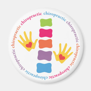 Main chiropratique et aimant à épine