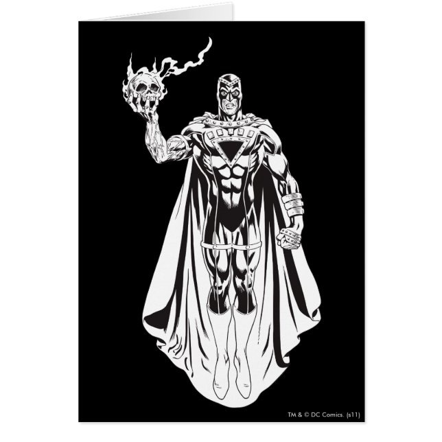 Main noire avec crâne 3 (Devant)