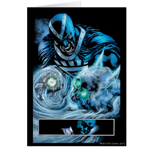 Main noire avec panneau de crâne (Devant)