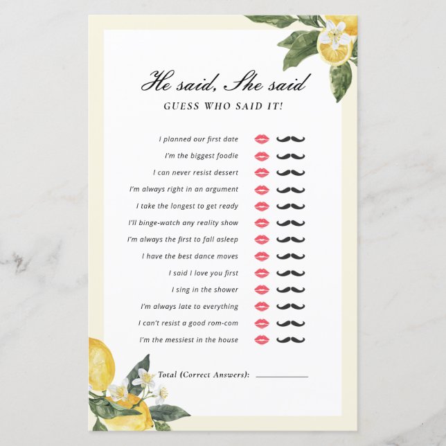 Main Squeeze Il Dit Qu'Elle A Dit Fête des mariées (Devant)