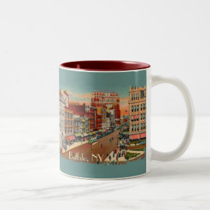 Main Street - Buffalo, NY Mug café Vintage