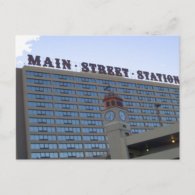 Main Street Station Las Vegas Cartes postales (Devant)