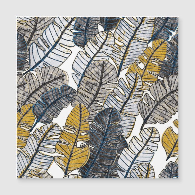 Main tirée : Feuilles tropicaux (Devant)