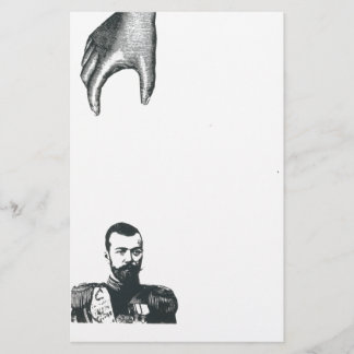 Main vintage, papeterie distinguée de monsieur