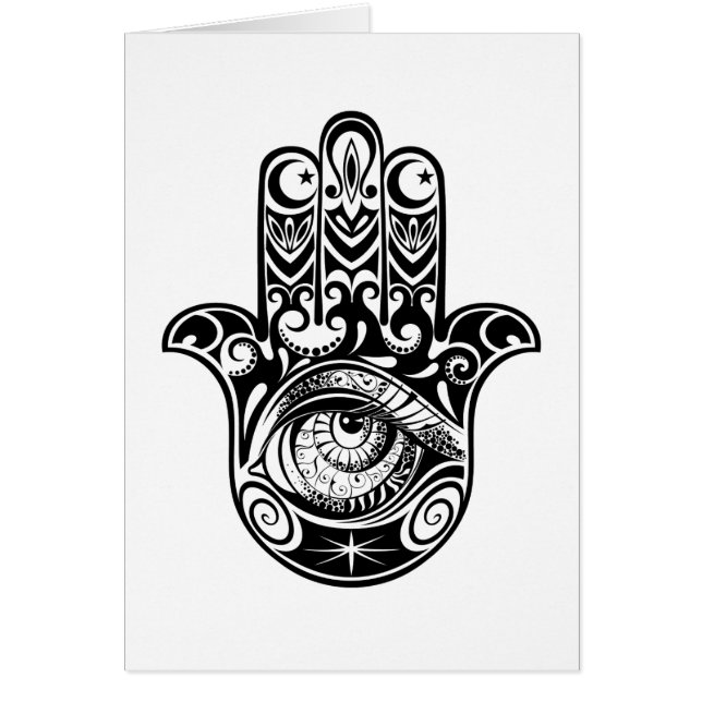 Main Zendoodle de Hamsa (Devant)