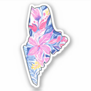 Maine - Autocollant d'été - Inspiré Lilly