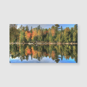 Maine Automne automne Foliage Lake Réflexions