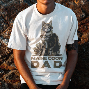 MAINE COON DAD T-Shirt