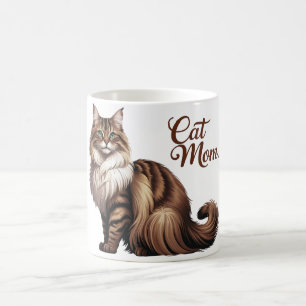 Maine Coon Empire Chat Maman Mug I