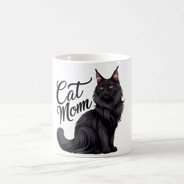 Maine Coon Empire Chat Maman Mug II (Centre)