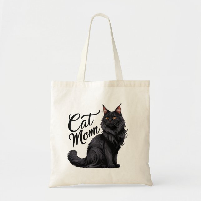 Maine Coon Empire Chat Maman Sac fourre-tout II (Devant)