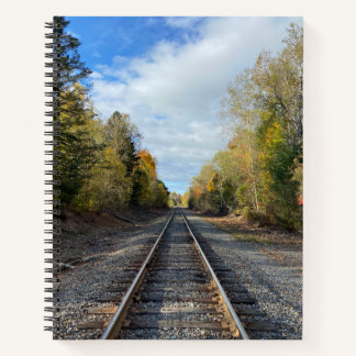 Maine Train Tracks Journal