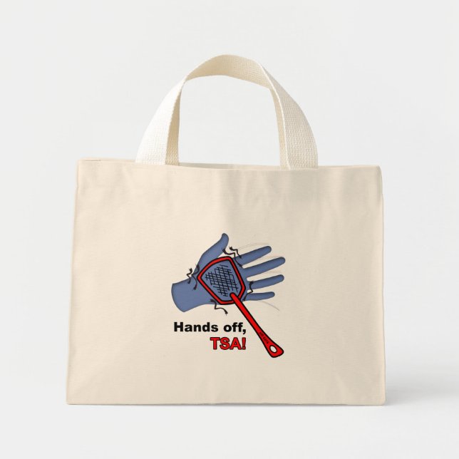 Mains coupées, TSA ! Petit Sac fourre-tout (Devant)