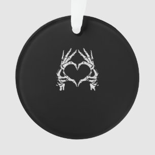 Mains de coeur de squelette - Halloween - Mains de