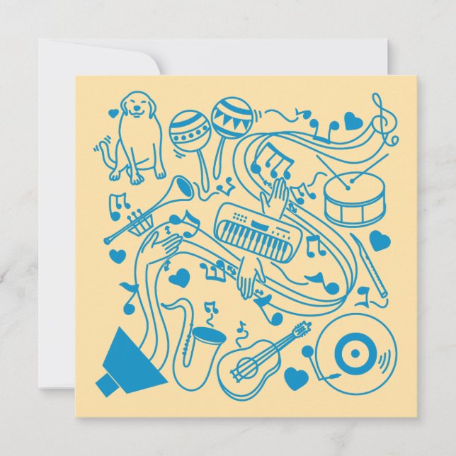 Mains de musique - conception ASL (Devant)