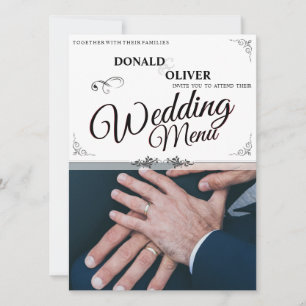 Mains d'un couple gay de mariage avec des anneaux