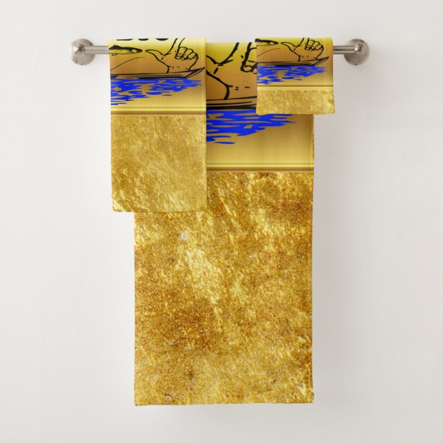 Mains séparées montrant un poisson et un bateau av (En situation)