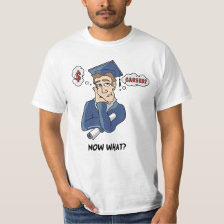 Maintenant ce qui ? T-shirt d'obtention du diplôme