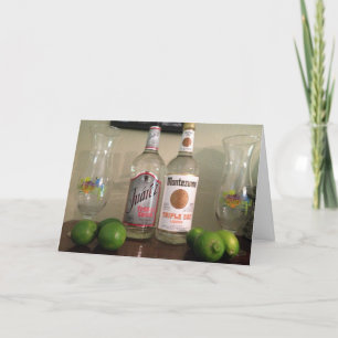 "MAINTENANT FÊTONS CET ANNIVERSAIRE" CARTE ADULTE